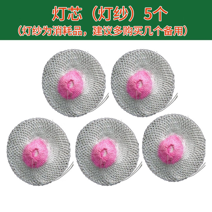 京厽德国高品质漂途户外燃气灯露营野营气灯瓦斯灯帐篷营地氛围灯便携 5个灯纱