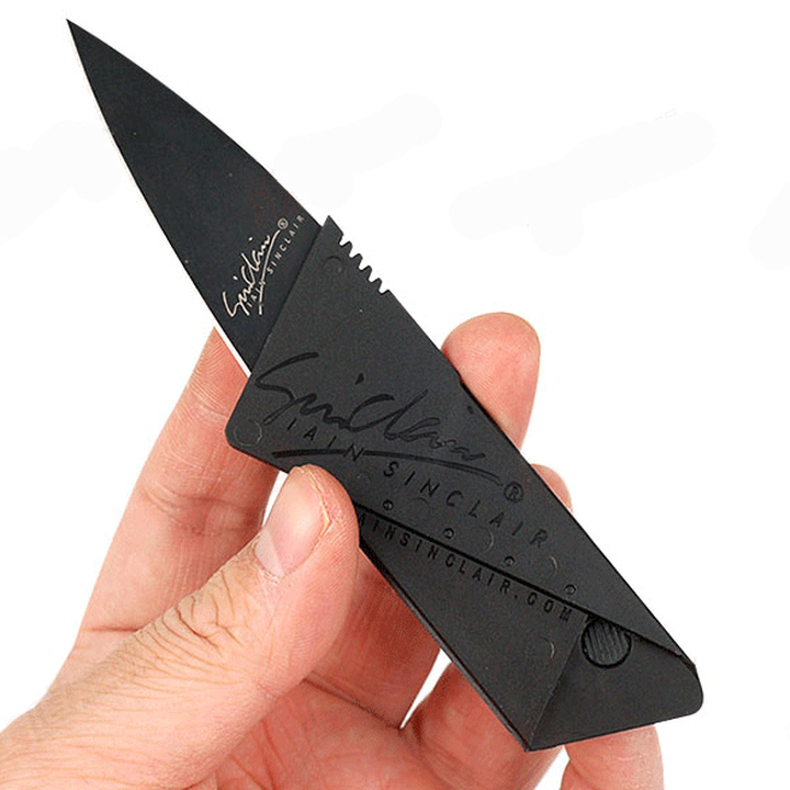 优豪 户外便携多功能卡刀 折叠信用卡刀 野营求生工具卡 钱包卡 信用卡刀（带LOGO）