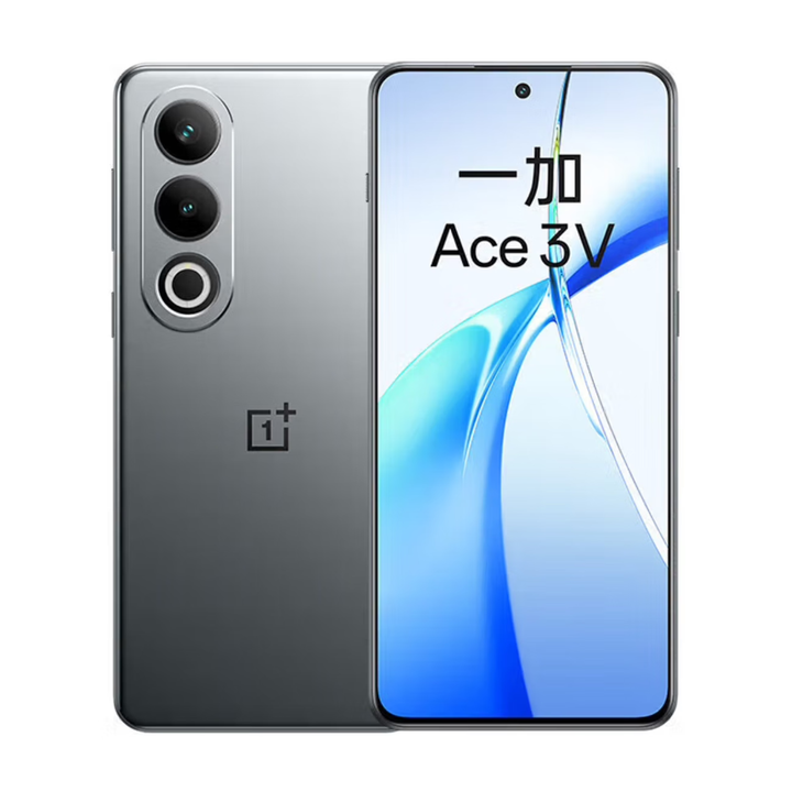 一加Ace 3V 高通第三代骁龙 7+ 5500mAh超长续航 OPPO AI 5G直屏手机 钛空灰 16GB+512GB 单机＋第三方品牌快充＋店保1年