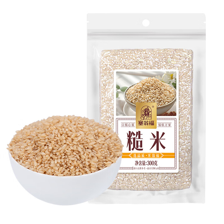 塞翁福 糙米300g【图片 价格 品牌 报价】-京东