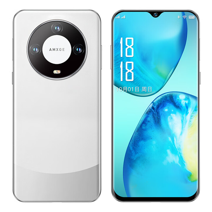 2025全新M60p正品5G全网通16g+1T内存安卓双卡双待智能学生老人机 时尚白【全新未拆封+免费试用】 16+1000G【旗舰版-影音娱乐】