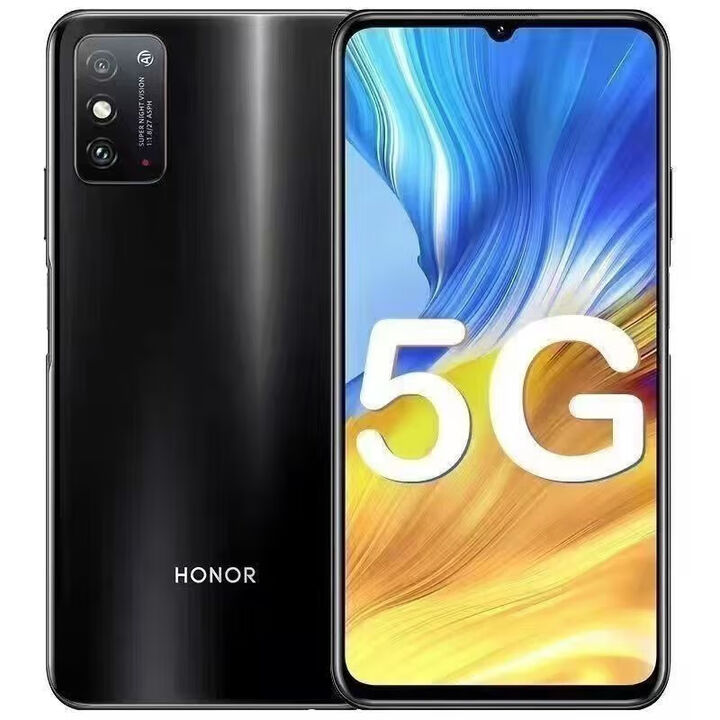 荣耀X10Max 全网通双卡5G智能超大屏高清拍照智能手机 X10MAX 幻夜黑5G 8GB+128GB全网通5G