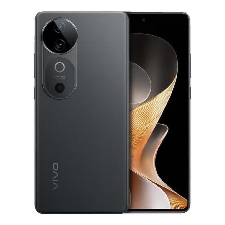 vivo s19 手机5G智能柔光人像拍照轻薄长续航直屏5G学生手机 松烟墨 12GB+256GB