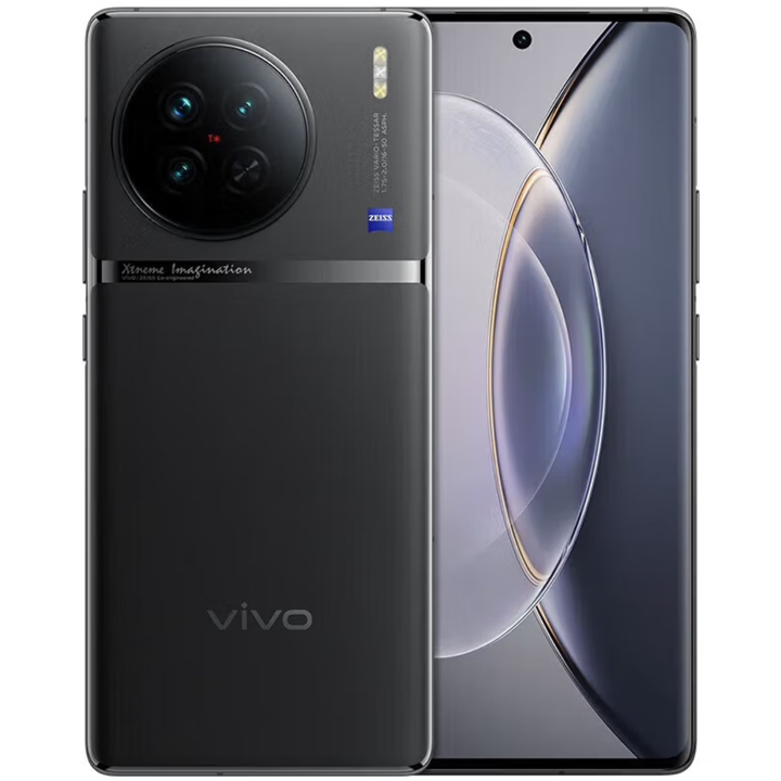 vivoX90 天玑9200处理器 120W双芯闪充 5G全网通 拍照自研芯片V2 至黑 12GB+512GB 单机＋原装快充＋店保1年