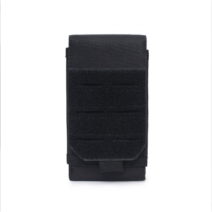 际华通瑞防水战术手机袋户外多功能男士挂包 黑色