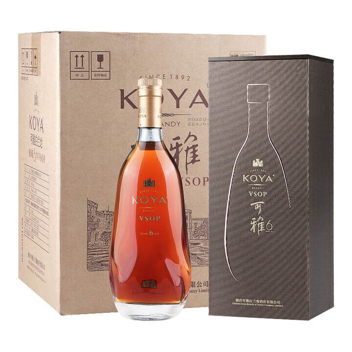 张裕可雅白兰地桶藏6年10年15年国产洋酒礼盒送礼【官方正品】 可雅6年VSOP整箱 700mL 4瓶【图片 价格 品牌 报价】-京东