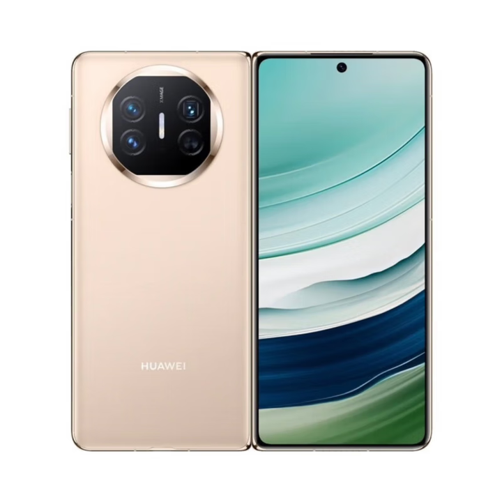 华为（HUAWEI）展机MateX5 折叠旗舰5060Ah双向北斗卫星信息NFC红外遥控遥遥 羽砂金 12GB+512GB
