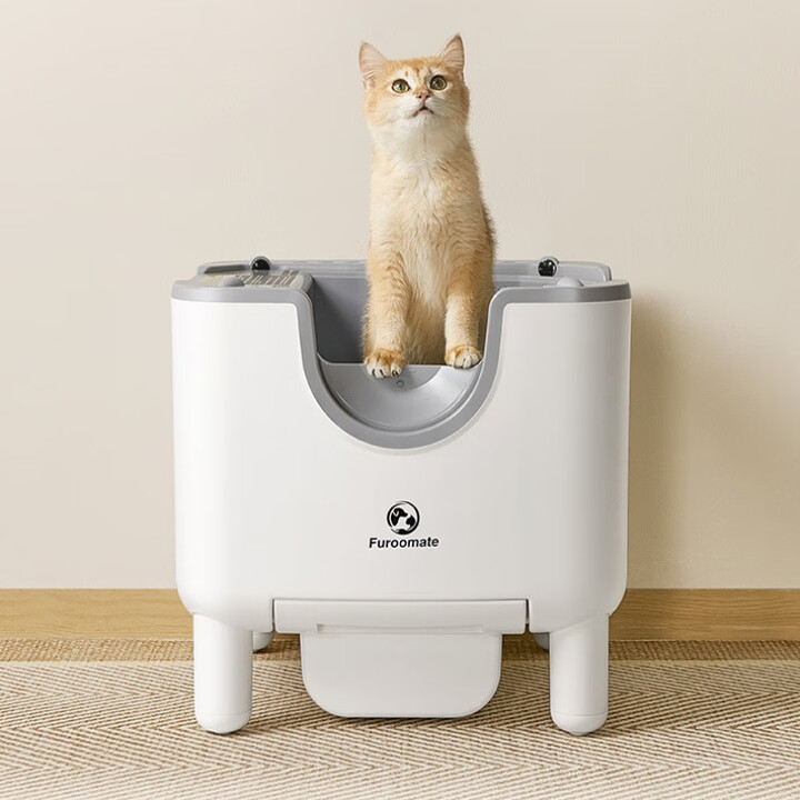 NEAKASA宜宝自动猫砂盆智能猫砂盆超大号全电动猫厕所开放式自动清理铲屎 [宜宝平替]Furoomate开放式猫砂【图片 价格 品牌 报价】-京东