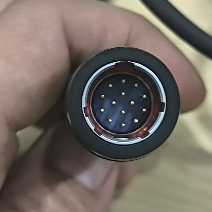 EARMOR耳魔军迷装备M52/51PTT连接器北约对讲机按键电台通信U174一建通 M52军规TBR190（14针）