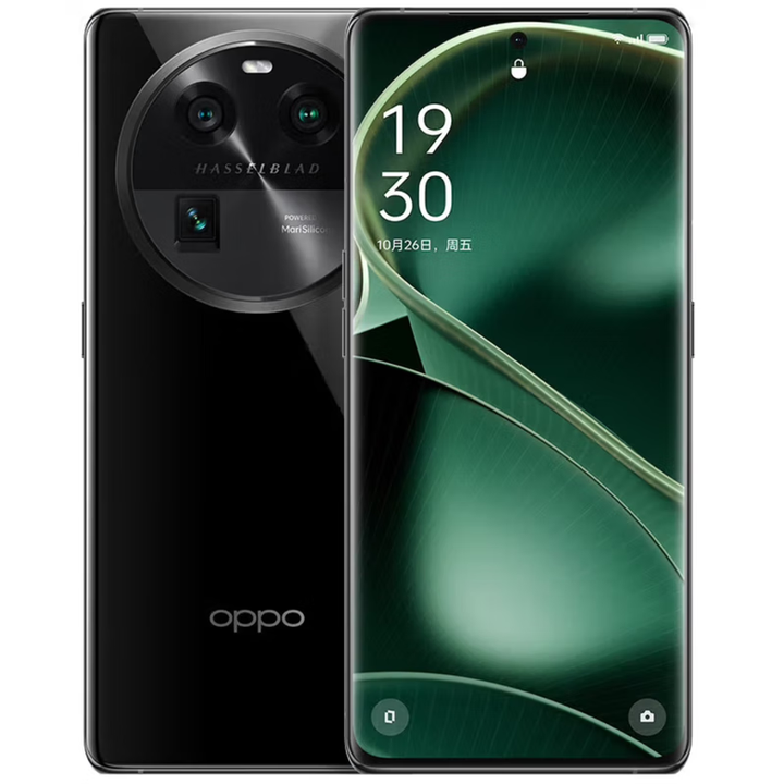 OPPOFind X6 超光影三主摄 哈苏影像 4800毫安电池 80W闪充 天玑9200 星空黑 16GB+512GB 单机+原装快充+店保一年
