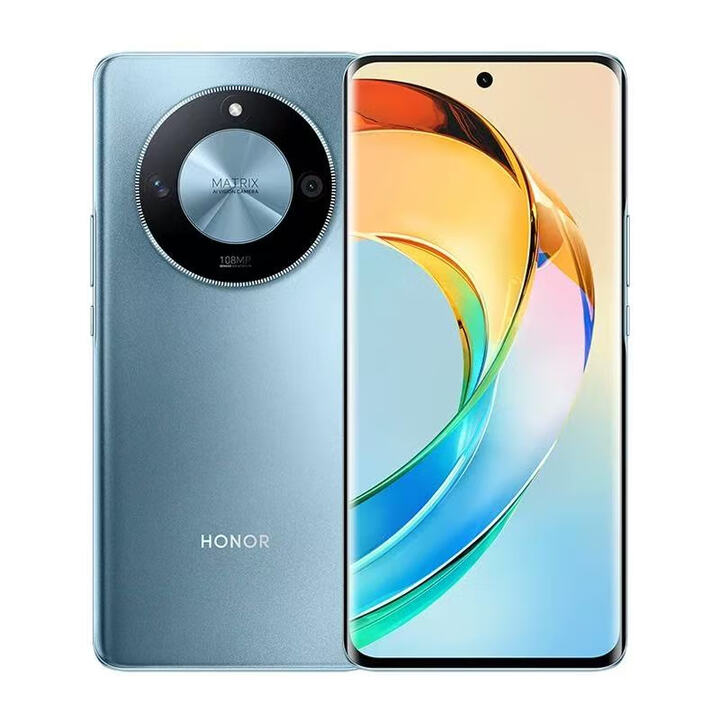 荣耀X50全网通5G 6.78英寸高清大屏1.08亿像素高通骁龙6 Gen1处理器 勃朗蓝 12+512 店保一年