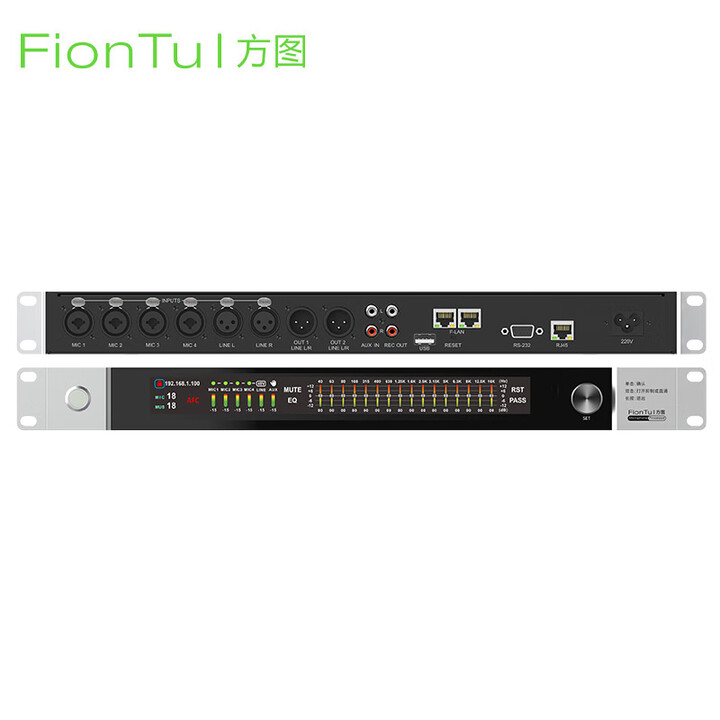【方图(FionTu)FT-JP1001】方图(FionTu)会议音频扩声系统专业话筒处理器FT-JP1001【行情 报价 价格 评测】-京东