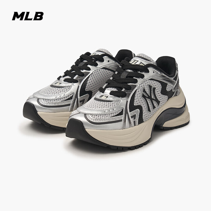 【MLB跑步鞋】MLB女鞋男鞋明星同款秋冬网面流浪鞋老爹鞋3ARNSPL4N-50SIS-250【行情 报价 价格 评测】-京东