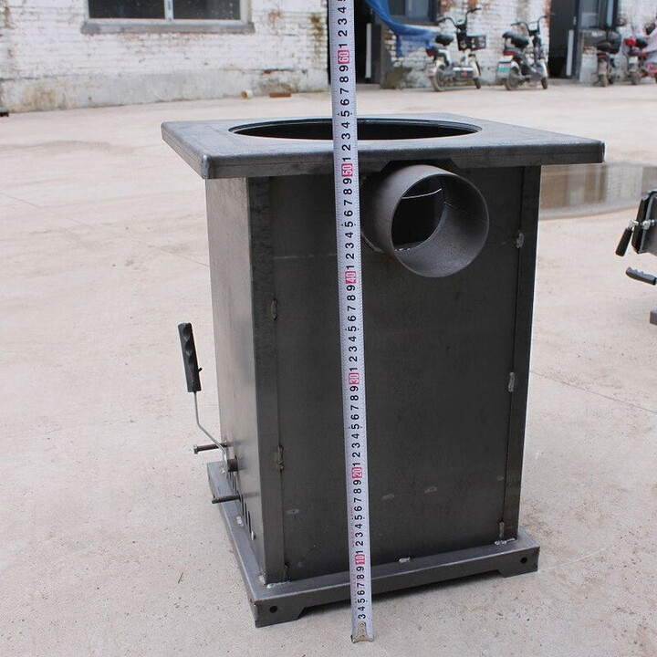 其他家无烟柴火炉取暖炉气化 省柴省煤 多功能 不怕查无烟环保2025新式 【炉面40*40】自吸进风