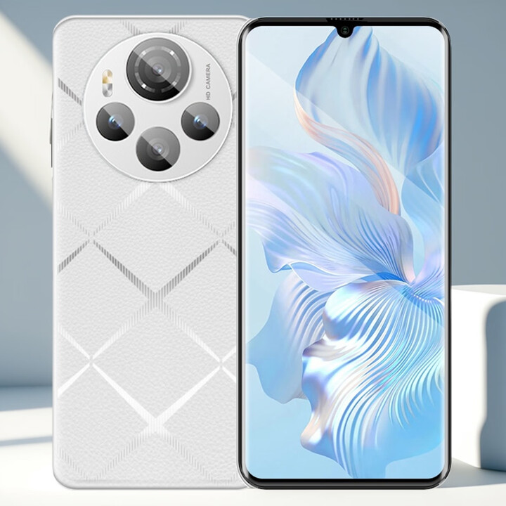 魅果2025新款7.5寸大屏曲屏智能512G大内存游戏电竞全网通5G双卡手机 陶瓷白【正品 全新未拆封】 12+256G