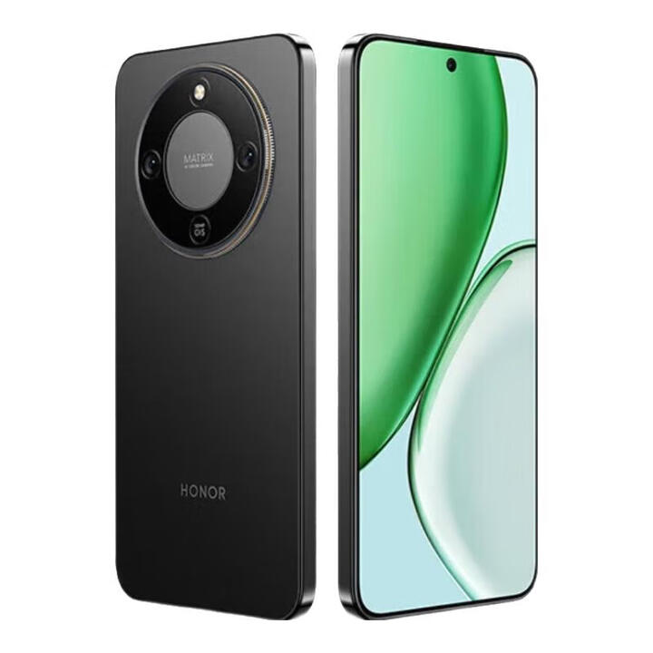 荣耀300第三代骁龙7 12+512GB 5G手机 2025新款 选购24期免息 幻夜黑 8GB+128GB