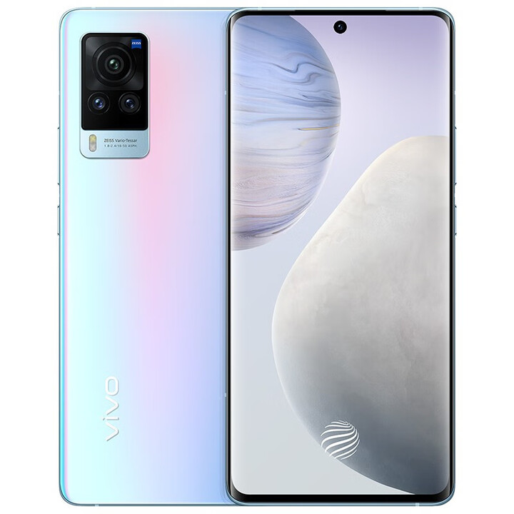 vivo X60 曲屏版 5G全网通正品旗舰智能美颜拍照游戏特价手机 华彩 12GB+256GB