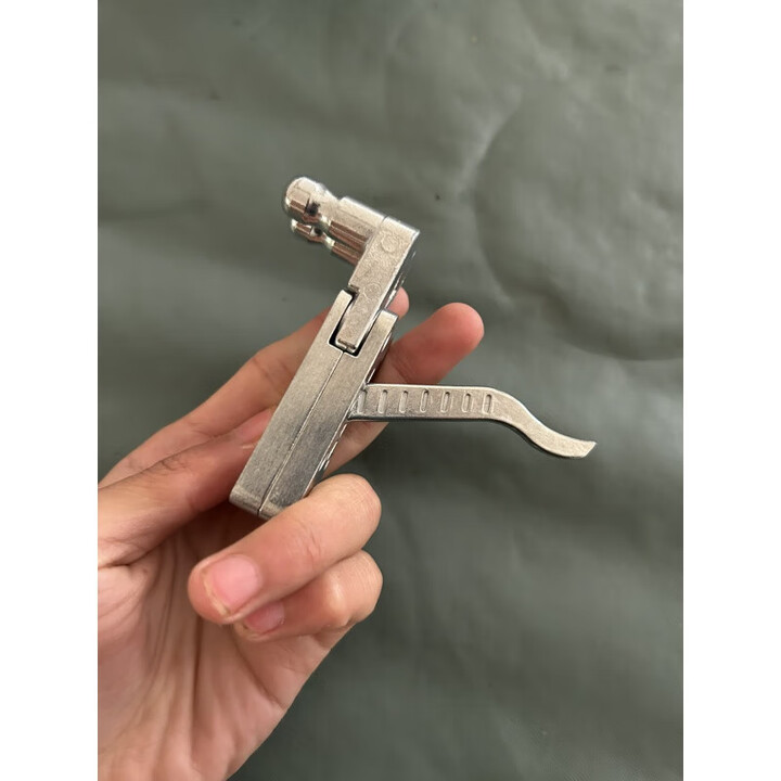 许棋杏夹/弹/器撒放器两轴联动散放器机械夹蛋发射配件自动复位 加/诺合金夹/弹/器[配送螺丝]