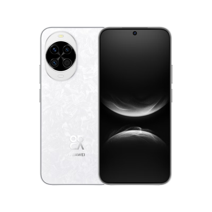 华为（HUAWEI） nova14全网通5G手机麒麟8000处理器鸿蒙系统北斗卫星NFC红外线 凝霜白 12+512GB 单机+第三方品牌快充+店保一年