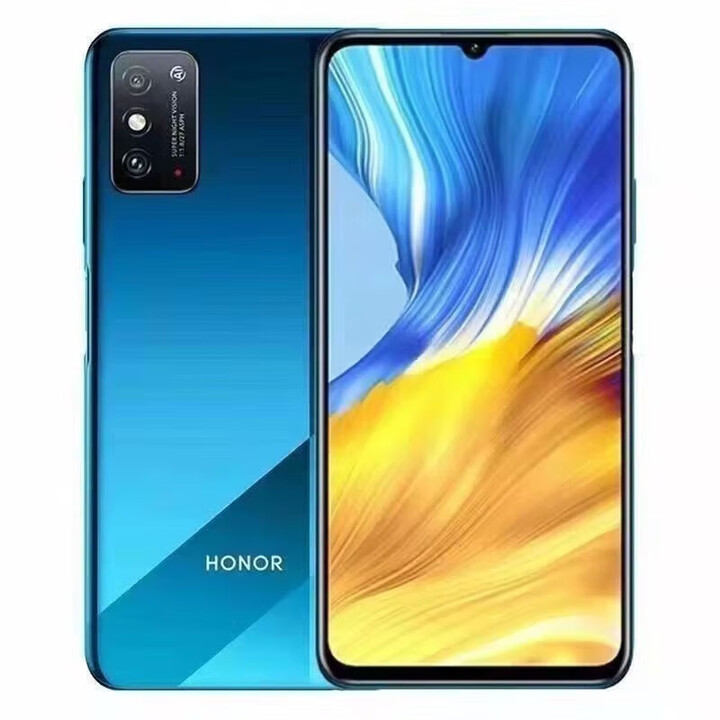 荣耀（HONOR）荣耀X10Max备用手机全网通双卡双待7.09寸nfc游戏工作5g老人手机 光速银 8GB+128GB