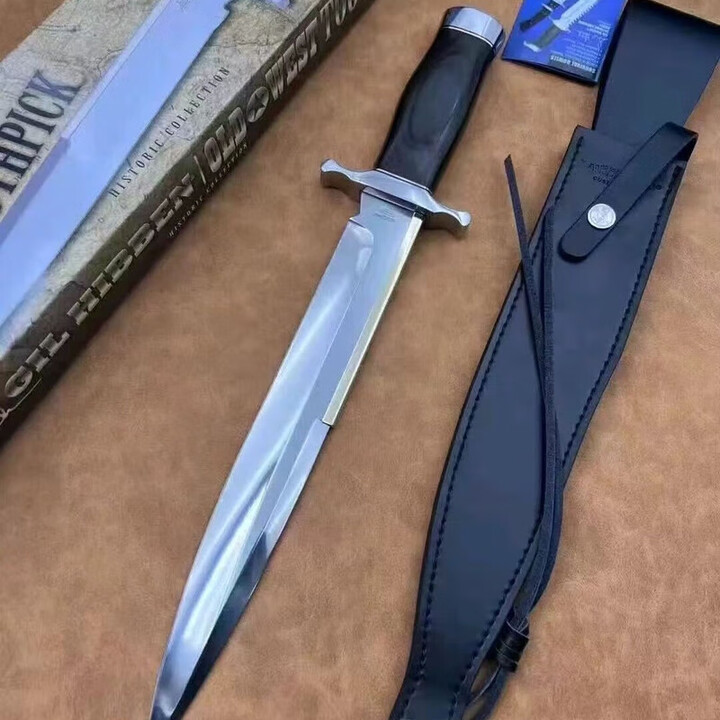 敢死队史泰龙大号户外刀一体龙骨多功能高硬度防身便携露营未开刃 标准 标准