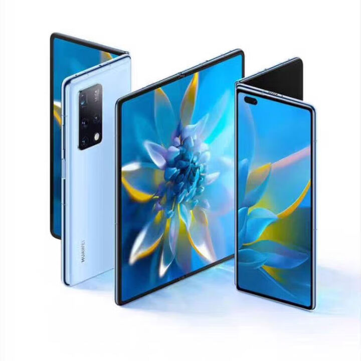 华为（HUAWEI）Huawei/华为 Mate X2展机 5G华为折叠屏手机 麒麟9000 超感知徕卡四摄商务赠送运费险详询客服 冰晶蓝 5G通_8GB+512GB_