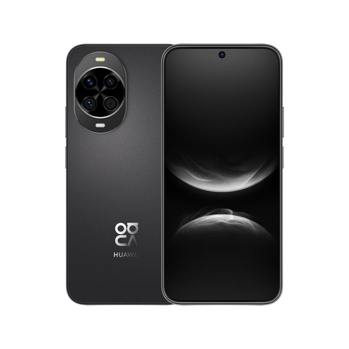 华为（HUAWEI） nova14全网通5G手机麒麟8000处理器鸿蒙系统北斗卫星NFC红外线 羽砂黑 12+512GB 单机+原装快充+店保一年