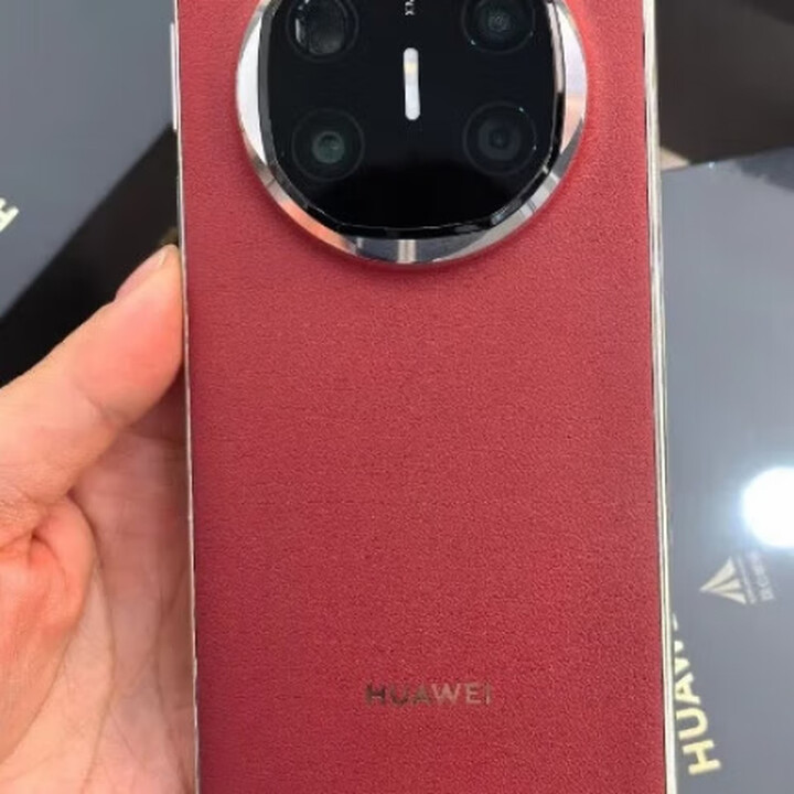 华为（HUAWEI）现货Huawei/华为 Mate X6 典藏版昆仑玻璃轻薄大折叠屏鸿蒙AI手机 寰宇红_典藏版 16GB+512GB_套餐一_二手拆封激_中国大陆
