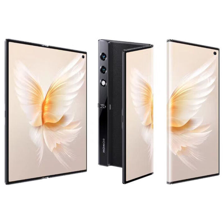 荣耀（HONOR）/荣耀 V Purse折叠屏手机5G通双卡双待智能游戏拍照 雅黑色 16GB+512GB x 5G全网通 x 套餐4