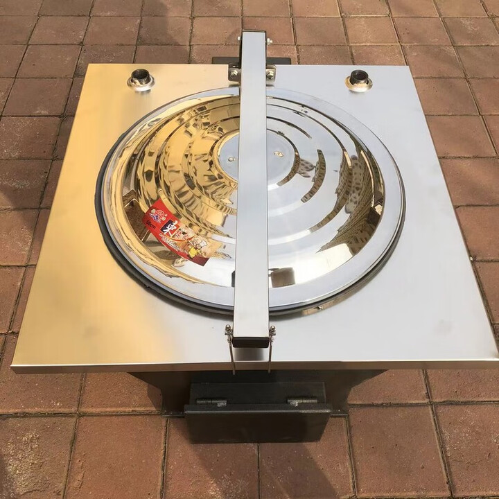 其他家农村无蒸汽锅盖灶台白钢灶台通炕带暖气地热灶台可烧柴煤二用灶台 六印铁炉（送厚铁锅+无蒸汽锅盖）