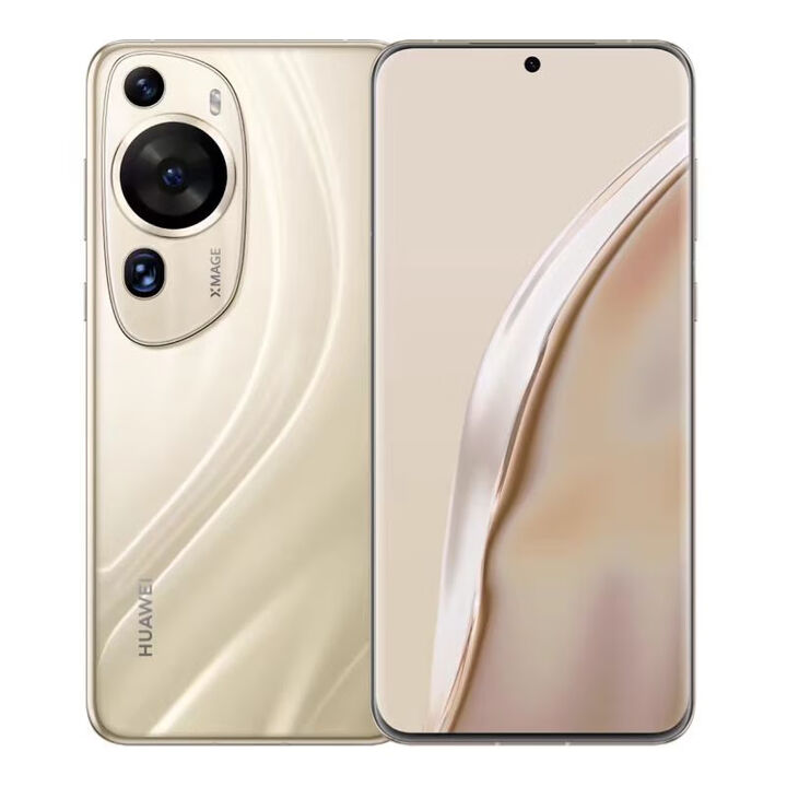HUAWEI/华为 P60 Art 昆仑玻璃XMAGE超聚光拍照鸿蒙手机 流沙金 5G通_套餐一_靓机精选_12GB+512GB_中