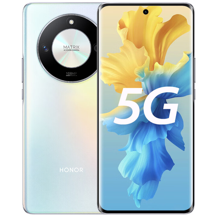HONOR荣耀X50展机5G手机 1亿像素曲屏骁龙高清智能游戏备用手机正品激活赠运费险详情咨询客服 雨后初晴 5G通_12GB+512G