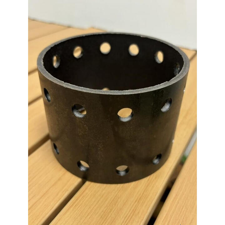 婕茵桐铸铁煮茶炉 炭火炉复古取暖铸铁圆炉气化户外炭茶炉便携式小钢炉 内胆直径11.5厘米高度8厘米