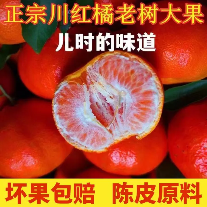 杰鲜湾正宗川红橘古树红桔子土红橘万州古红桔当季新鲜水果酸甜柑橘子 3斤【图片 价格 品牌 报价】-京东