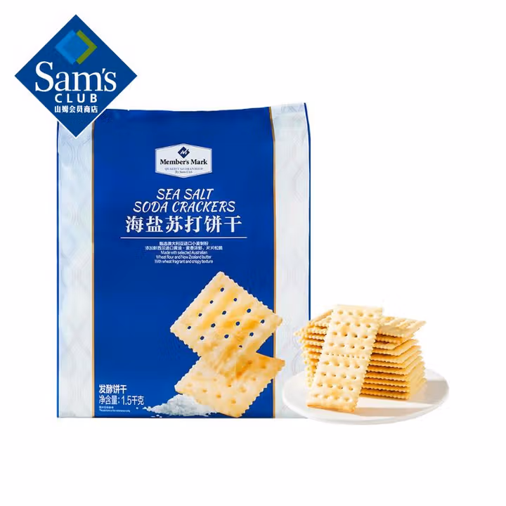 国产 海盐苏打饼干1.5kg