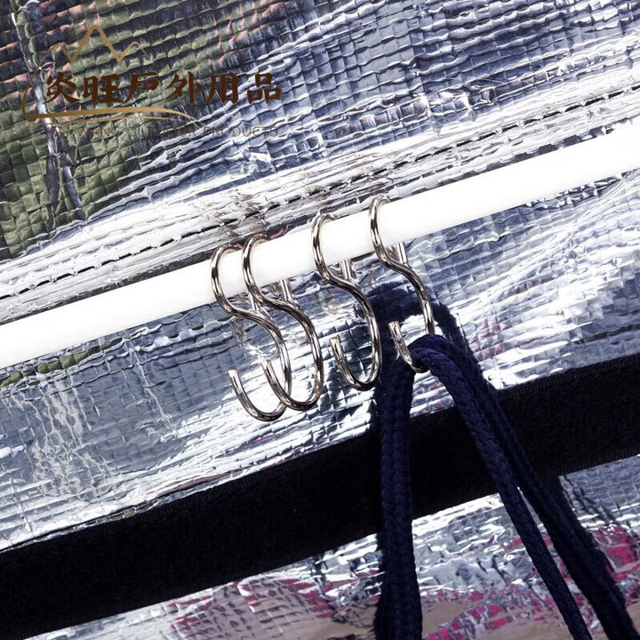 外卖箱挂钩 带餐外卖箱汤钩内部支架箱不锈钢固定 五个装