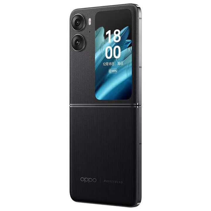 OPPOFind N2 Flip5G 通折叠屏 120Hz镜面屏 5000万超清自拍 雅黑 8GB+256GB