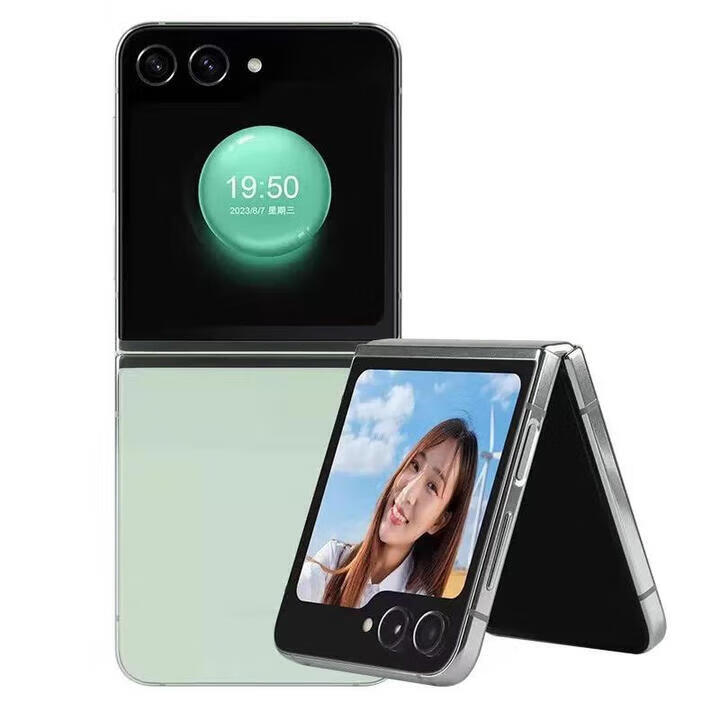 三星（SAMSUNG）Samsung/三星GalaxyZFlip5SM-F7310小折叠通5G便携手机 套餐一中黑点 冰薄荷