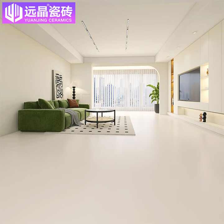 远晶800x800天鹅绒瓷砖奶油风柔光客厅地板砖餐厅阳台北欧广东卧室 奶白-800RG012-附录G 3C认证 800x800mm【图片 价格 ...