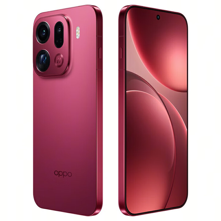 OPPO Find X9 Pro 5G旗舰手机【24期免息】50W无线闪充 哈苏2亿长焦镜头 7500mAh 追光红 16GB+1TB 官方标配+送90天碎屏保