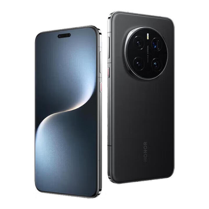 HONORMagic7 荣耀AI鹰眼相机 骁龙8至尊版 荣耀AI自然光绿洲护眼屏 荣耀手机 绒黑色 16GB+512GB