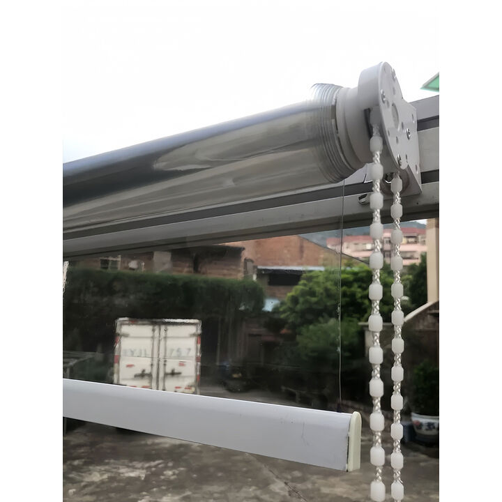 透明卷帘pvc塑料卷帘户外冷气防晒隔断遮雨帘弹簧升降款凉亭防雨 宽1点0*高1点2米加厚高清款【图片 价格 品牌 报价】-京东