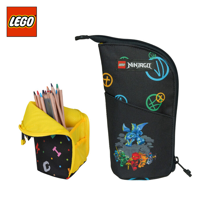 【乐高(LEGO)笔盒】乐高(LEGO)收纳包高颜值零钱包大容量储物立式折叠生日开学 新年礼物 20333【行情 报价 价格 评测】-京东