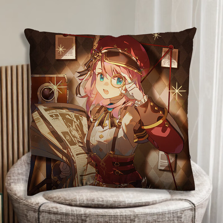 抱枕成人芙宁娜纳西妲玩偶水神二次元动漫靠垫枕定制夏洛蒂1迷你35x35