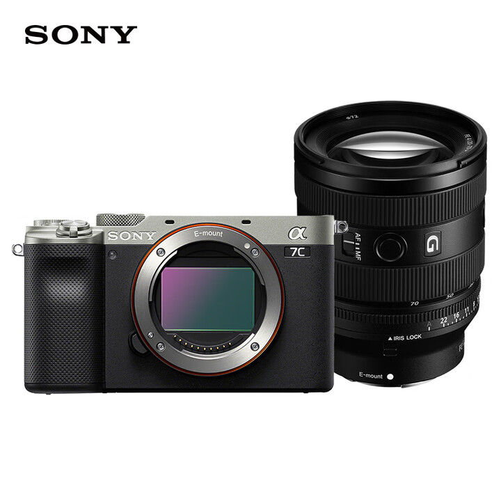 【索尼Alpha 7C】索尼(SONY)Alpha 7C 全画幅微单数码相机 轻便小巧 实时眼部对焦 银色+SEL2070G超广角镜头套装 ...