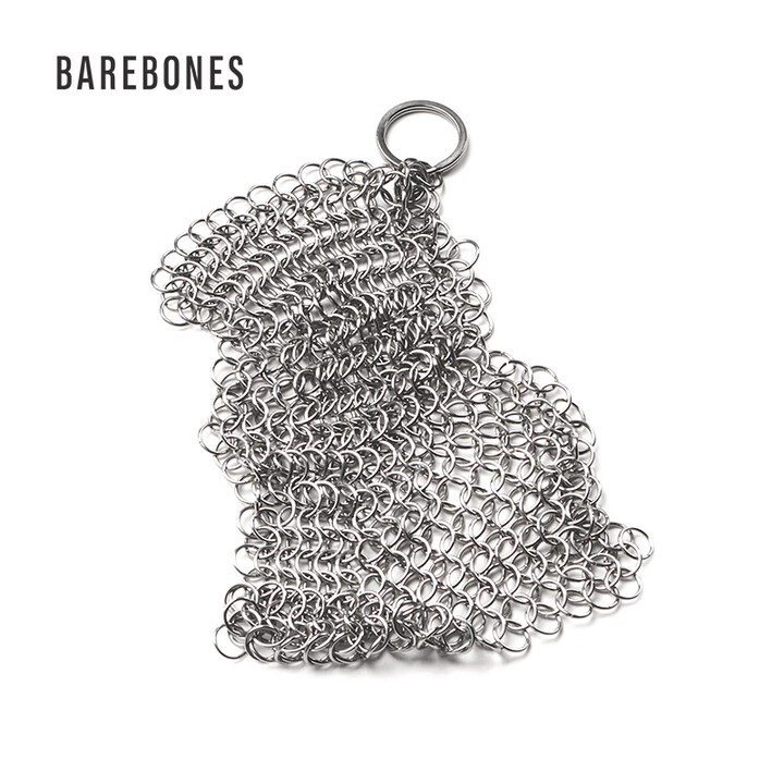 BAREBONES美国北邦户外露营不锈钢铸铁锅刷锅链厨房家用清洁钢丝网洗锅链 不锈钢刷锅链CKW-330