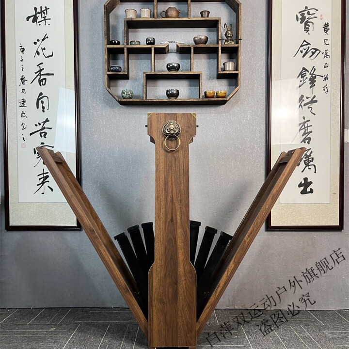 回可雪中悍刀行剑匣自动弹出剑盒剑九黄剑匣锦衣卫实木无双剑匣未开刃 深棕色【图片 价格 品牌 报价】-京东