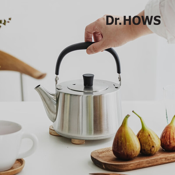 Dr.HOWS韩国不锈钢户外露营便携户外水壶茶具 不锈钢豪华水壶（1.5L）