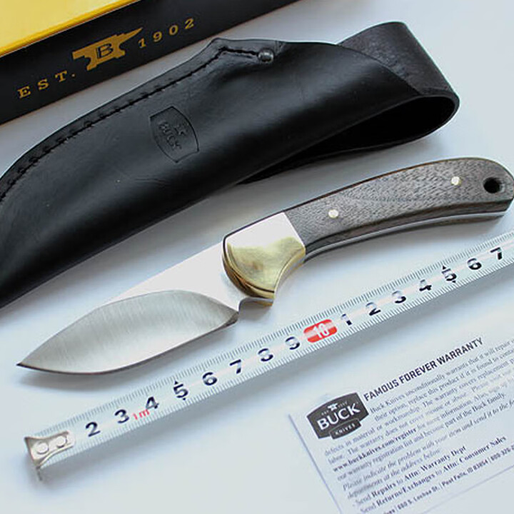 BUCK美国BUCK 巴克0113BRS 斯金纳小刀户外出行露营实用小直刀 0113BRS-B