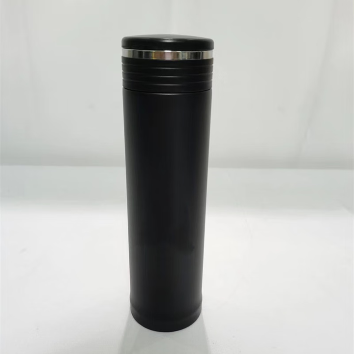 消防水杯春秋冬不锈钢保温杯火焰蓝夏季双层玻璃杯子黑色运动水壶 春秋保温杯